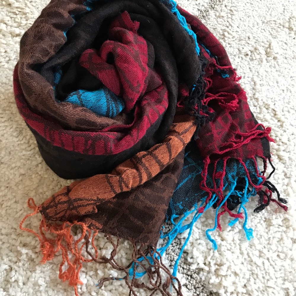 Authentic Indonesian Cashmere Scarf